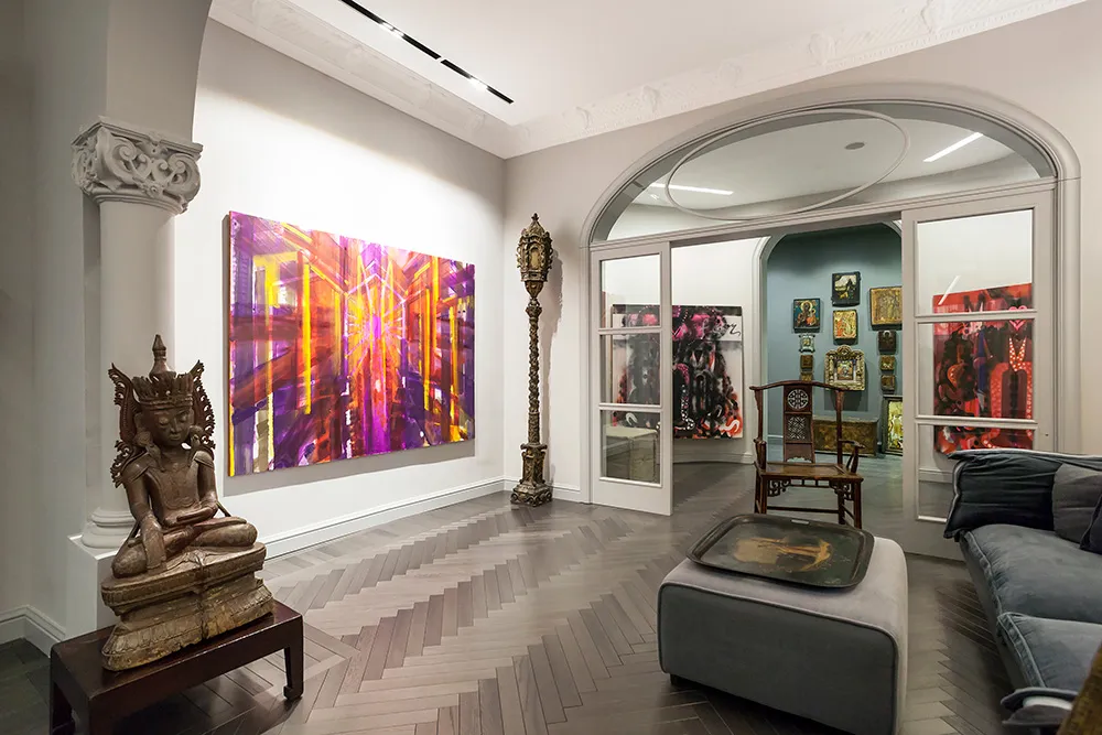 Narmanlı Sanat mekânından bir kare