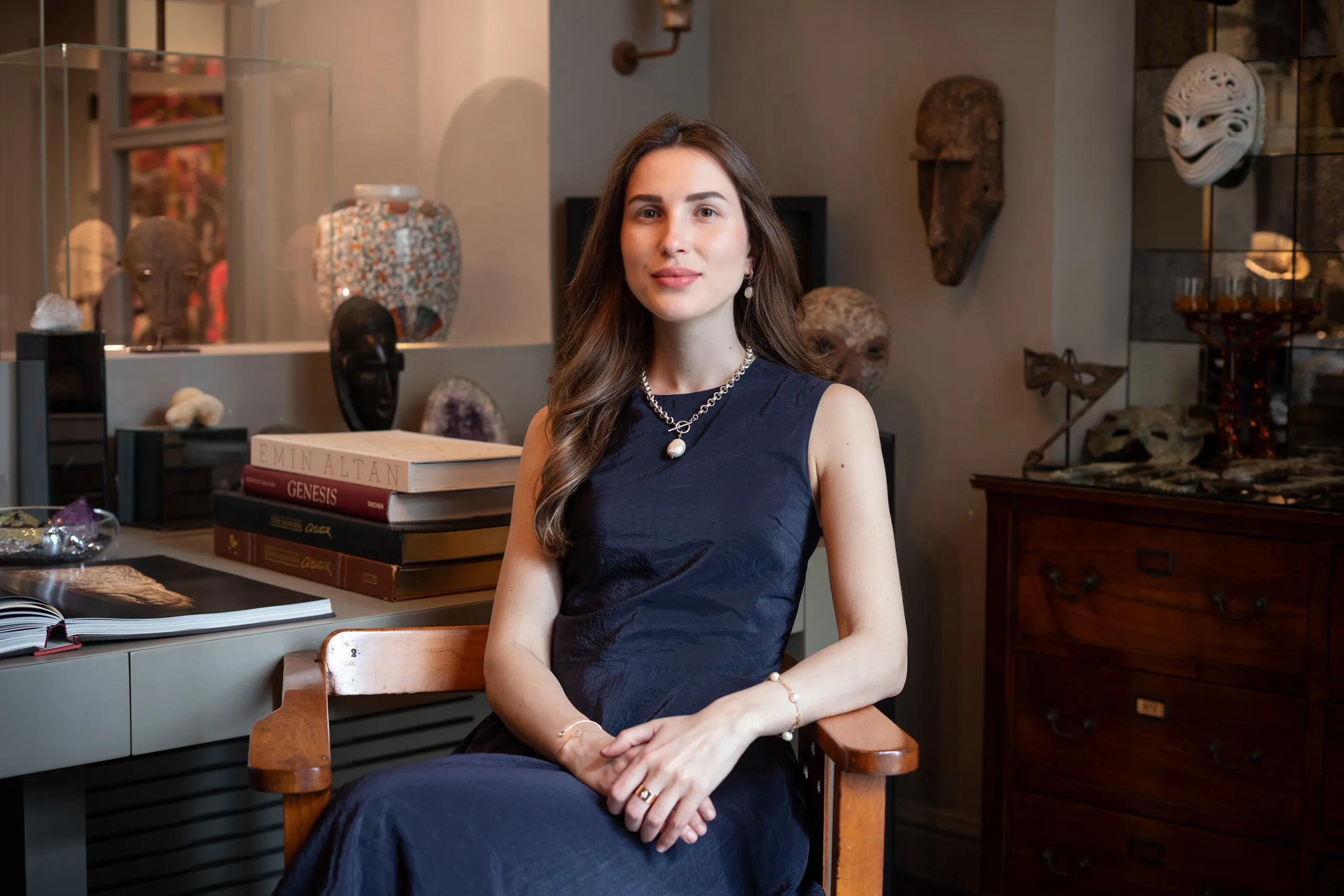 Narmanlı Sanat mekânından bir kare